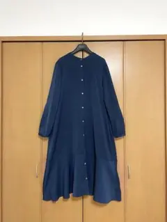 バーニーズニューヨーク 薄手秋ロングワンピース