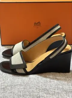 HERMES エルメス　サンダル36