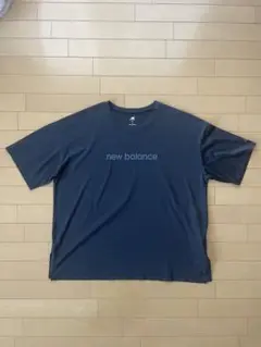 NEW BALANCE オーバーサイズ ショートスリーブTシャツ　黒ブラック　L