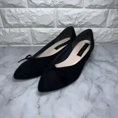 ✨美品✨maria collectionマリアコレクション パンプス リボン 黒
