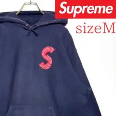 Supreme Sロゴパーカー "ネイビー" Mサイズ