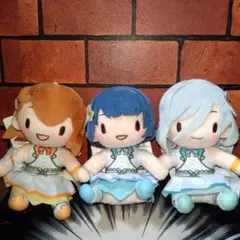 ②　プロセカ　ふわぷちミニぬいぐるみ モアジャン　3体セット