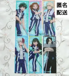 【非売品】僕のヒーローアカデミア アニメイト 特典 クリアしおり 6枚 コンプ