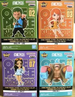 【最終値下げ】ONE PIECE像ミニフィギュア　3体セット売り 販売状況】銅像ミニフィギュア／クマコレ | 復興プロジェクト