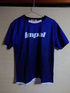 新品【Sサイズ】Impal グラデーションTシャツ ブルー・ブラックユニセックス
