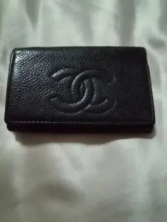 CHANEL キャビアスキン キーケース