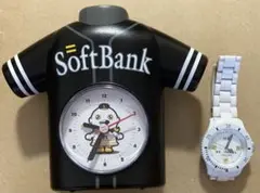 福岡ソフトバンクホークス　選手音声入時計 2025年最新】ホークス 目覚ましの人気アイテム - メルカリ