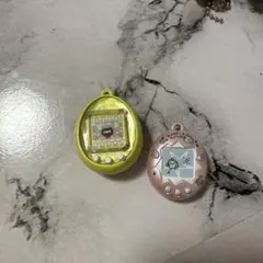 キャラクターキーホルダーセット イエロー・ピンク