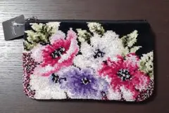 【アーンジョー】ポーチ　花柄