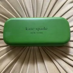 kate spade メガネケース 緑