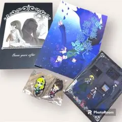 Ib 同人誌2点＆ラバーストラップ2点＆Ｂ６ミニノート2点セット