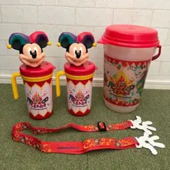 ポップコーンバケット & スーベニアドリンクカップ　ディズニーランド　15周年