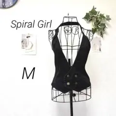 9637 Spiral Girl ホルターネックビスチェ トップス M