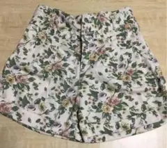 花柄 ショートパンツ キュロット