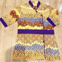 一点物！セラピスト♡ユニフォーム バリニーズ タイ古式 バティック柄♡アジアン