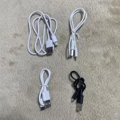 USB-Micro USB充電ケーブル 4本セット