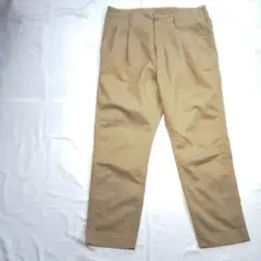 【美品】BURLAP OUTFITTER ロングパンツ ベージュ M 綿/ポリ