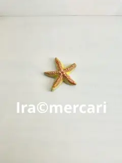 ル・ムーラン・ア・ユイル ヒトデ　海のフェーブ　フェーヴ　ミニチュア　陶器