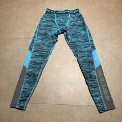 Under armour レギンス　スパッツ　ヨガタイツ　水グレー　M