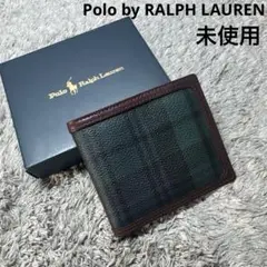 【未使用】Polo by RALPH LAUREN 二つ折り財布 箱付き