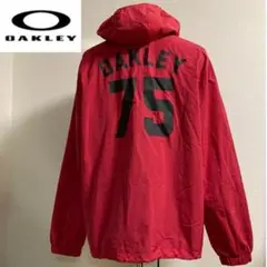 オークリー ◆ナイロン マウンテンパーカー◆バーガンディ XXLサイズ