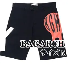 バガーチ　BAGARCH　AK-69　プリントハーフパンツ　ストレッチ　サイズＭ
