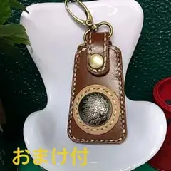 革のキーホルダー【お財布型】③