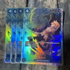 ワンピース カードゲーム マルコ SR 4枚セット