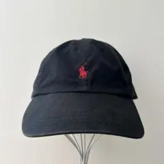 Polo Ralph Lauren コットンチノベースボールキャップ ブラック
