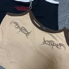faithtokyo キャミソール ベージュと黒