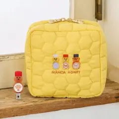 MANOA HONEY & MEAD キルティングポーチ・前髪クリップ