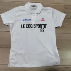 le coq sportif ゴルフ ポロシャツ ホワイト Lサイズ レディース