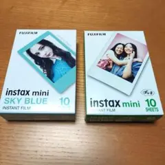 FUJIFILM instax mini フィルムセット 10枚×2
