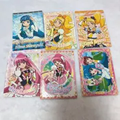 プリキュア キャラクターカード 6枚セット ウエハース ガム グミ