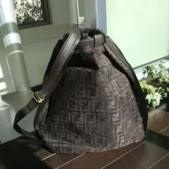 正規品 FENDI ズッカ柄 リュック