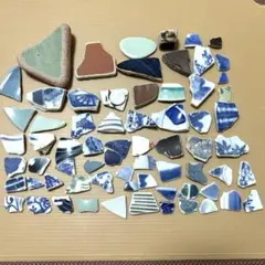 シーグラス　天然シー陶器　シーサイコロ？　シー陶器④