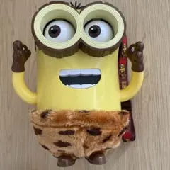 USJミニオンポップコーンバケツ 原始人クロミニオン人(ストラップ付き)
