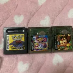 ゲームボーイカラー ソフト 3本セット