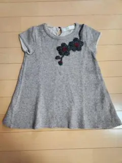 Zara Girls size6 116cm 女の子　花　刺繍