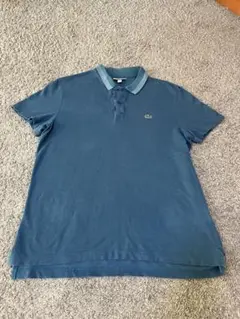 LACOSTE ポロシャツ 青 L