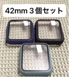 Apple アップルウォッチ　カバー　画面フィルム　42mm フルカバー
