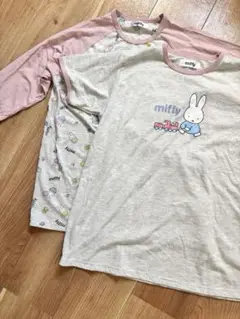 miffy プリント Tシャツ、ロンT 160cm