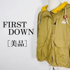 希少 ファーストダウンもこもこジャケット ブラウンサイズ フリー