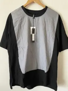HALHAM（ハルハム） 配色スウェット半袖Tシャツ