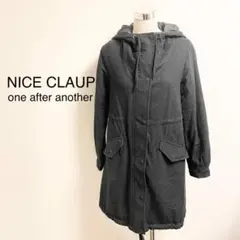 NICE CLAUP ナイスクラップ フーディ ウールコート