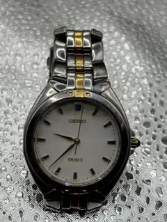 SEIKO DOLCE クォーツ腕時計 シルバー/ゴールド