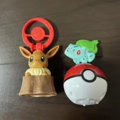 ハッピーセット　 ポケットモンスター 2025 第2弾 フシギダネ、イーブイ