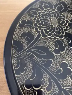 【お値下げしました！】輪島塗　蒔絵付　茶櫃　弘峰 お値下げしました！】輪島塗 蒔絵付 茶櫃 弘峰