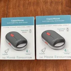 CapacMouse 4000dpi マウス本体　クラファン　2台