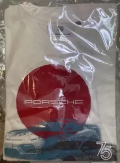 新品ま未開封　PORSCHE 75周年記念Tシャツ Mサイズ